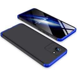 Lacné Kryty | Ochranný kryt 360 Protection čierno-modrý – Realme C30 | Lacné Kryty