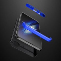 Lacné Kryty | Ochranný kryt 360 Protection čierno-modrý – Realme C30 | Lacné Kryty