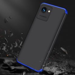 Lacné Kryty | Ochranný kryt 360 Protection čierno-modrý – Realme C30 | Lacné Kryty