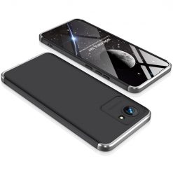 Ochranný kryt 360 Protection čierno-strieborný – Realme C30 | Lacné Kryty Lacné Kryty | Ochranný kryt 360 Protection čierno-strieborný – Realme C30 | Lacné Kryty
