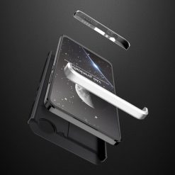 Ochranný kryt 360 Protection čierno-strieborný – Realme C30 | Lacné Kryty Lacné Kryty | Ochranný kryt 360 Protection čierno-strieborný – Realme C30 | Lacné Kryty