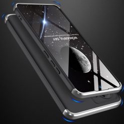Ochranný kryt 360 Protection čierno-strieborný – Realme C30 | Lacné Kryty Lacné Kryty | Ochranný kryt 360 Protection čierno-strieborný – Realme C30 | Lacné Kryty