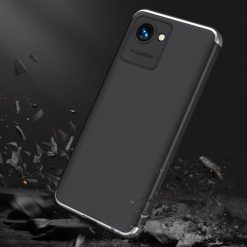 Ochranný kryt 360 Protection čierno-strieborný – Realme C30 | Lacné Kryty Lacné Kryty | Ochranný kryt 360 Protection čierno-strieborný – Realme C30 | Lacné Kryty