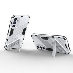 Lacné Kryty | Odolný Kryt Punk armor case biely – Samsung Galaxy A34 5G | Lacné Kryty
