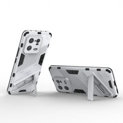 Lacné Kryty | Odolný Kryt Punk armor case biely – Xiaomi 13 Pro | Lacné Kryty