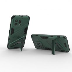 Lacné Kryty | Odolný Kryt Punk armor case zelený – Xiaomi 13 | Lacné Kryty