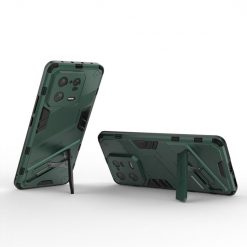 Lacné Kryty | Odolný Kryt Punk armor case zelený – Xiaomi 13 Pro | Lacné Kryty