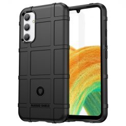 Odolný kryt Rugged Shield čierny – Samsung Galaxy A34 5G