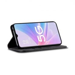 Lacné Kryty | Peňaženkové puzdro Denim Texture čierne – Oppo A78 5G | Lacné Kryty