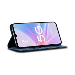 Lacné Kryty | Peňaženkové puzdro Denim Texture modré – Oppo A78 5G | Lacné Kryty