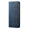 Lacné Kryty | Peňaženkové puzdro Denim Texture hnedé – Samsung Galaxy A34 5G | Lacné Kryty