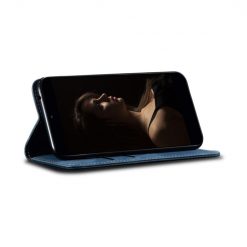 Lacné Kryty | Peňaženkové puzdro Denim Texture modré – Samsung Galaxy A34 5G | Lacné Kryty