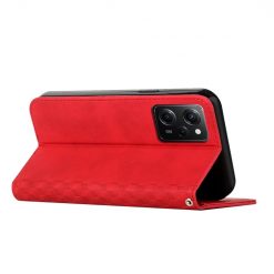 Peňaženkové puzdro Diamond Pattern case červené – Xiaomi Poco X5 Pro 5G | Lacné Kryty Lacné Kryty | Peňaženkové puzdro Diamond Pattern case červené – Xiaomi Poco X5 Pro 5G | Lacné Kryty