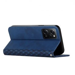 Lacné Kryty | Peňaženkové puzdro Diamond Pattern case modré – Xiaomi Poco X5 Pro 5G | Lacné Kryty