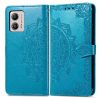 Peňaženkové puzdro Embossing Pattern Mandala Flower čierne – Motorola Moto G13 / G23 / G53 5G | Lacné Kryty Lacné Kryty | Peňaženkové puzdro Embossing Pattern Mandala Flower čierne – Motorola Moto G13 / G23 / G53 5G | Lacné Kryty