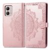 Peňaženkové puzdro Embossing Pattern Mandala Flower modré – Motorola Moto G13 / G23 / G53 5G | Lacné Kryty Lacné Kryty | Peňaženkové puzdro Embossing Pattern Mandala Flower modré – Motorola Moto G13 / G23 / G53 5G | Lacné Kryty