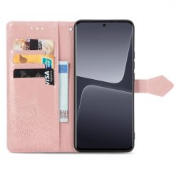 Peňaženkové puzdro Embossing Pattern Mandala Flower ružové – Xiaomi 13 | Lacné Kryty Lacné Kryty | Peňaženkové puzdro Embossing Pattern Mandala Flower ružové – Xiaomi 13 | Lacné Kryty