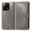 Lacné Kryty | Peňaženkové puzdro Embossing Pattern Mandala Flower modré – Xiaomi 13 Pro | Lacné Kryty