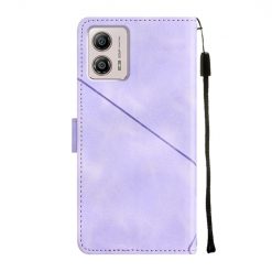Peňaženkové puzdro Embossing Pattern Square fialové – Motorola Moto G13 / G23 / G53 5G | Lacné Kryty Lacné Kryty | Peňaženkové puzdro Embossing Pattern Square fialové – Motorola Moto G13 / G23 / G53 5G | Lacné Kryty