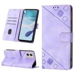 Peňaženkové puzdro Embossing Pattern Square fialové – Motorola Moto G13 / G23 / G53 5G | Lacné Kryty Lacné Kryty | Peňaženkové puzdro Embossing Pattern Square fialové – Motorola Moto G13 / G23 / G53 5G | Lacné Kryty