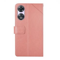 Peňaženkové puzdro Geometric Pattern case ružové – Oppo A78 5G | Lacné Kryty Lacné Kryty | Peňaženkové puzdro Geometric Pattern case ružové – Oppo A78 5G | Lacné Kryty