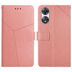 Peňaženkové puzdro Geometric Pattern case ružové – Oppo A78 5G | Lacné Kryty Lacné Kryty | Peňaženkové puzdro Geometric Pattern case ružové – Oppo A78 5G | Lacné Kryty