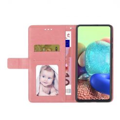 Peňaženkové puzdro Geometric Pattern case ružové – Oppo A78 5G | Lacné Kryty Lacné Kryty | Peňaženkové puzdro Geometric Pattern case ružové – Oppo A78 5G | Lacné Kryty