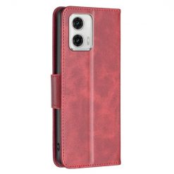 Peňaženkové puzdro Retro Lambskin červené – Motorola Moto G73 5G | Lacné Kryty Lacné Kryty | Peňaženkové puzdro Retro Lambskin červené – Motorola Moto G73 5G | Lacné Kryty
