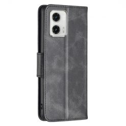 Peňaženkové puzdro Retro Lambskin čierne – Motorola Moto G73 5G | Lacné Kryty Lacné Kryty | Peňaženkové puzdro Retro Lambskin čierne – Motorola Moto G73 5G | Lacné Kryty