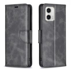 Peňaženkové puzdro Retro Lambskin čierne – Motorola Moto G73 5G | Lacné Kryty Lacné Kryty | Peňaženkové puzdro Retro Lambskin čierne – Motorola Moto G73 5G | Lacné Kryty