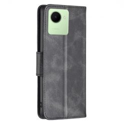 Peňaženkové puzdro Retro Lambskin čierne – Realme C30 | Lacné Kryty Lacné Kryty | Peňaženkové puzdro Retro Lambskin čierne – Realme C30 | Lacné Kryty