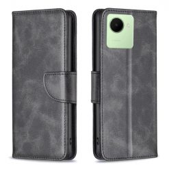 Peňaženkové puzdro Retro Lambskin čierne – Realme C30 | Lacné Kryty Lacné Kryty | Peňaženkové puzdro Retro Lambskin čierne – Realme C30 | Lacné Kryty
