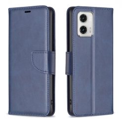 Peňaženkové puzdro Retro Lambskin modré – Motorola Moto G73 5G | Lacné Kryty Lacné Kryty | Peňaženkové puzdro Retro Lambskin modré – Motorola Moto G73 5G | Lacné Kryty