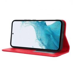 Lacné Kryty | Peňaženkové puzdro Retro Leather červené – Samsung Galaxy A34 5G | Lacné Kryty