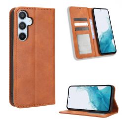 Peňaženkové puzdro Retro Leather hnedé – Samsung Galaxy A54 5G | Lacné Kryty Lacné Kryty | Peňaženkové puzdro Retro Leather hnedé – Samsung Galaxy A54 5G | Lacné Kryty