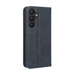 Lacné Kryty | Peňaženkové puzdro Retro Leather modré – Samsung Galaxy A34 5G | Lacné Kryty