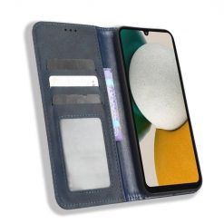 Lacné Kryty | Peňaženkové puzdro Retro Leather modré – Samsung Galaxy A34 5G | Lacné Kryty