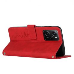 Peňaženkové puzdro Smile case červené – Xiaomi Poco X5 Pro 5G | Lacné Kryty Lacné Kryty | Peňaženkové puzdro Smile case červené – Xiaomi Poco X5 Pro 5G | Lacné Kryty