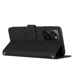 Peňaženkové puzdro Smile case čierne – Xiaomi Poco X5 Pro 5G | Lacné Kryty Lacné Kryty | Peňaženkové puzdro Smile case čierne – Xiaomi Poco X5 Pro 5G | Lacné Kryty