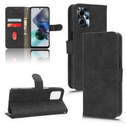 Lacné Kryty | Peňaženkové puzdro Solid čierne – Motorola Moto G13 / G23 / G53 5G | Lacné Kryty
