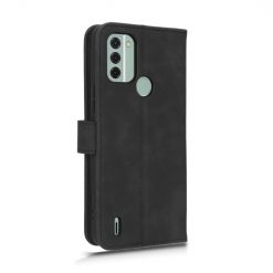 Lacné Kryty | Peňaženkové puzdro Solid čierne – Nokia C31 | Lacné Kryty