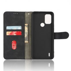 Lacné Kryty | Peňaženkové puzdro Solid čierne – Nokia C31 | Lacné Kryty