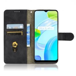 Peňaženkové puzdro Solid čierne – Realme C30 | Lacné Kryty Lacné Kryty | Peňaženkové puzdro Solid čierne – Realme C30 | Lacné Kryty