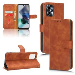 Peňaženkové puzdro Solid hnedé – Motorola Moto G13 / G23 / G53 5G | Lacné Kryty Lacné Kryty | Peňaženkové puzdro Solid hnedé – Motorola Moto G13 / G23 / G53 5G | Lacné Kryty