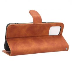 Peňaženkové puzdro Solid hnedé – Motorola Moto G13 / G23 / G53 5G | Lacné Kryty Lacné Kryty | Peňaženkové puzdro Solid hnedé – Motorola Moto G13 / G23 / G53 5G | Lacné Kryty