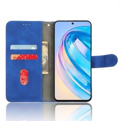 Peňaženkové puzdro Solid modré – Honor X8a | Lacné Kryty Lacné Kryty | Peňaženkové puzdro Solid modré – Honor X8a | Lacné Kryty