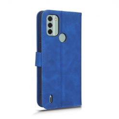 Lacné Kryty | Peňaženkové puzdro Solid modré – Nokia C31 | Lacné Kryty