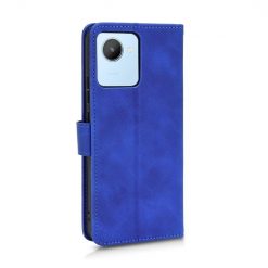 Lacné Kryty | Peňaženkové puzdro Solid modré – Realme C30 | Lacné Kryty