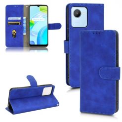 Lacné Kryty | Peňaženkové puzdro Solid modré – Realme C30 | Lacné Kryty