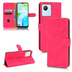 Lacné Kryty | Peňaženkové puzdro Solid ružové – Realme C30 | Lacné Kryty